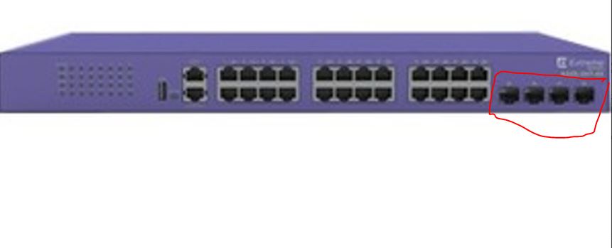 Switch Extreme Networks X435-24P-4S Gigabit PoE 24 Porte RJ45 + 4 SFP – Nuovo Di Zecca